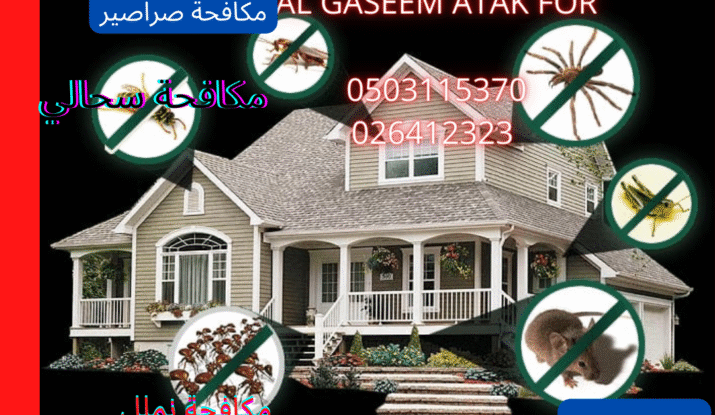 شركة مكافحة الحشرات صراصير-بق الفراش-السحالي🦎-🦟🐜0503115370
