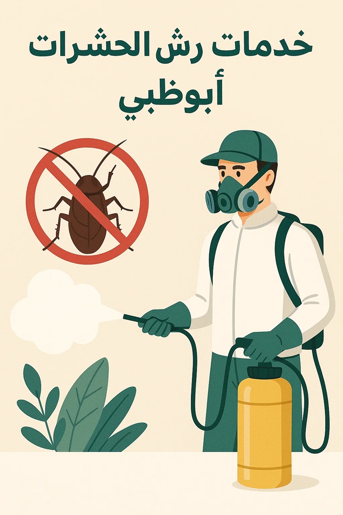 خدمات رش الحشرات في أبوظبي