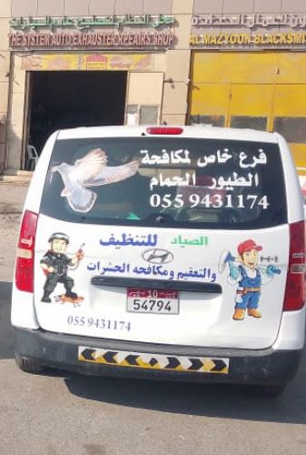 صيدالحمام والتخلص من الحمام